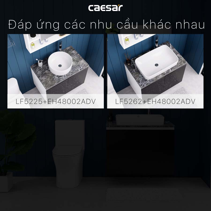 Bộ tủ lavabo Caesar L5262+EH48002ADV - 13