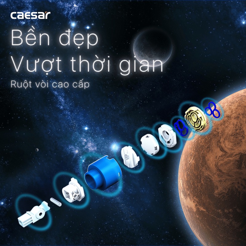 Vòi bếp nóng lạnh Caesar K415C - 17