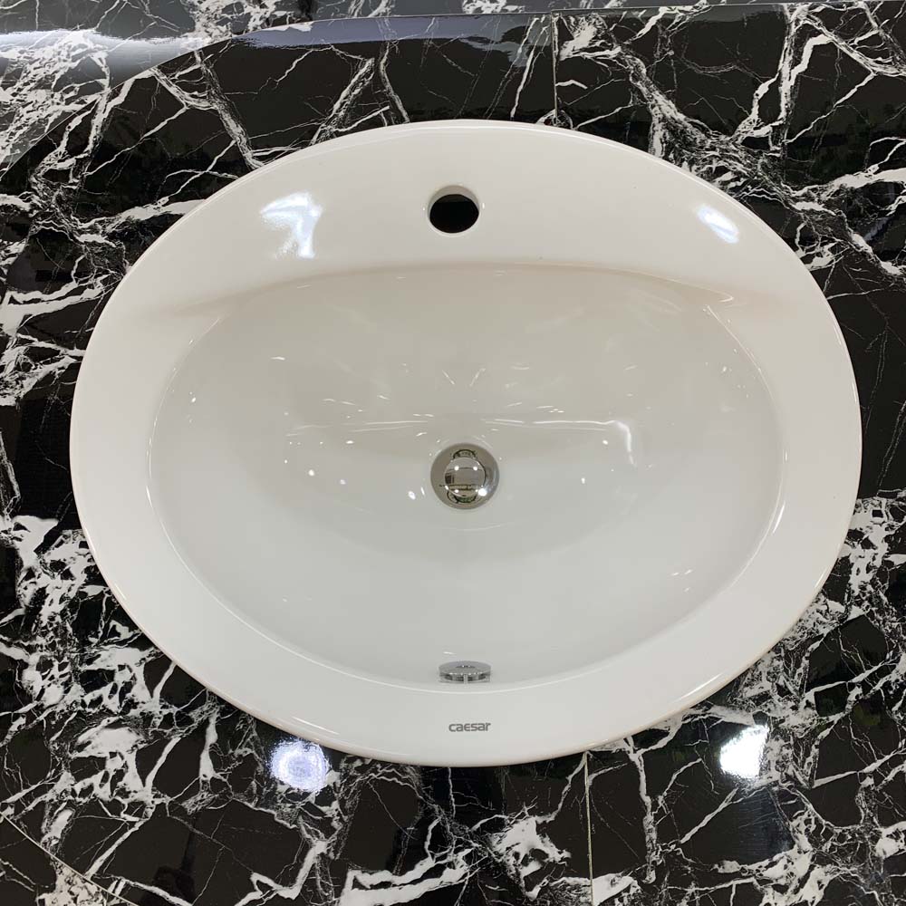 Chậu lavabo dương vành Caesar L5018 - 4