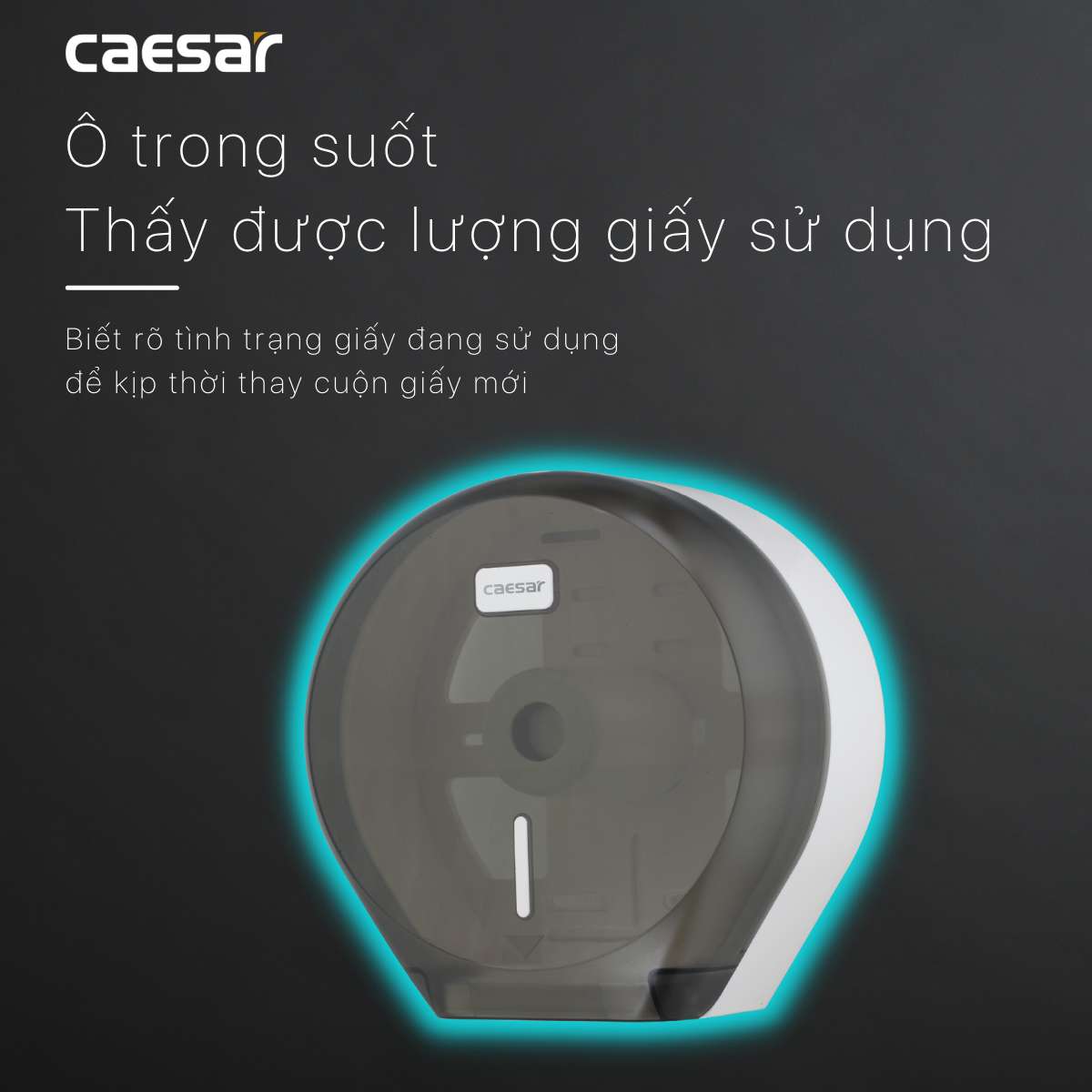 Lô giấy vệ sinh Caesar H108 - 12