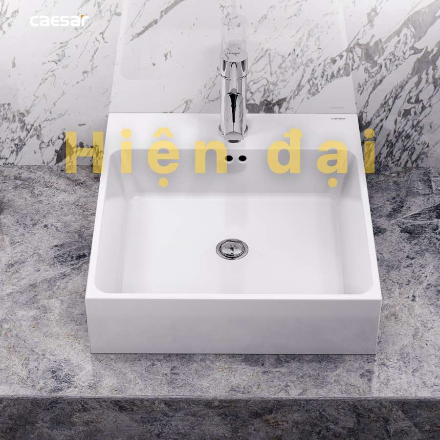 Chậu lavabo đặt bàn Caesar LF5261 - 18