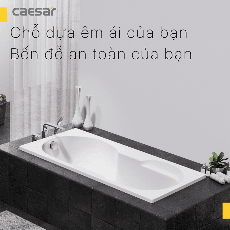 Bồn tắm xây 1m7 Caesar AT0370 - 7