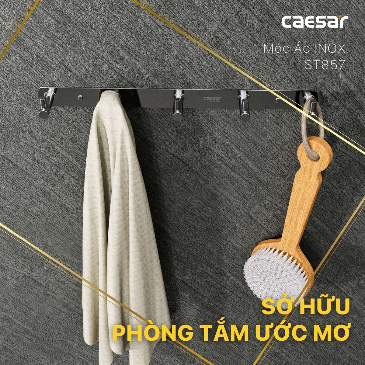 Móc áo Caesar ST857 - 17