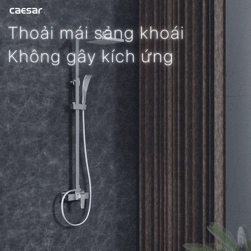 Bộ sen tắm cây nóng lạnh Caesar S648C - 12