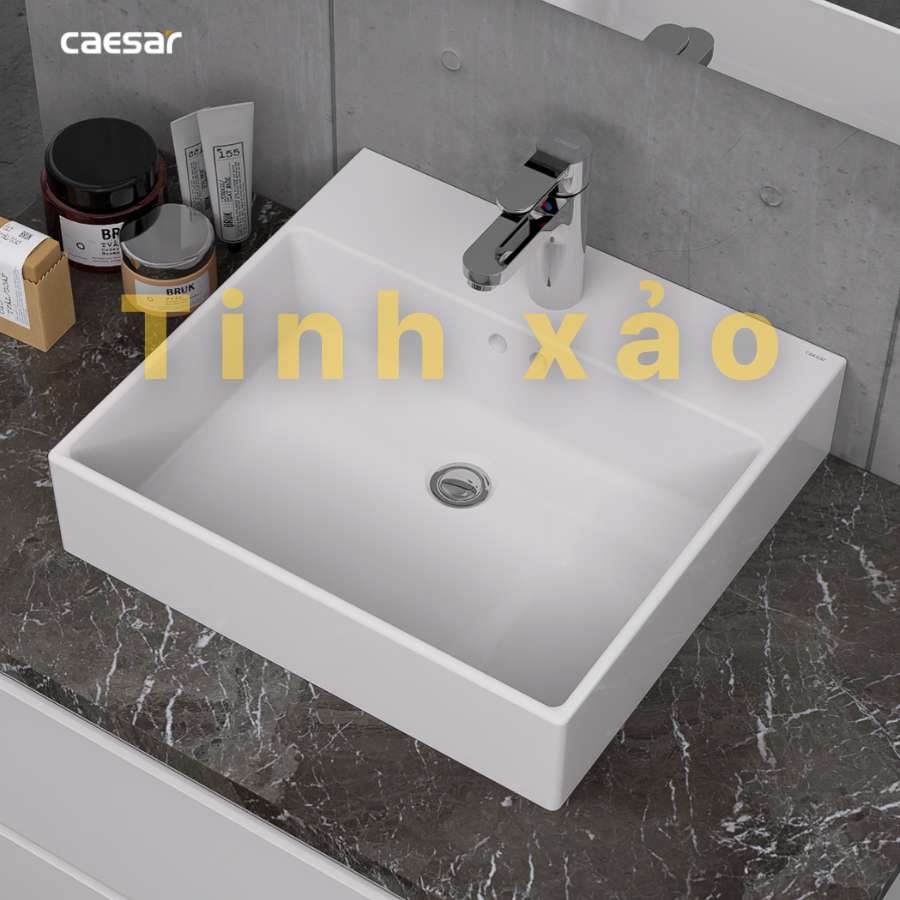 Chậu lavabo đặt bàn Caesar LF5263 - 19
