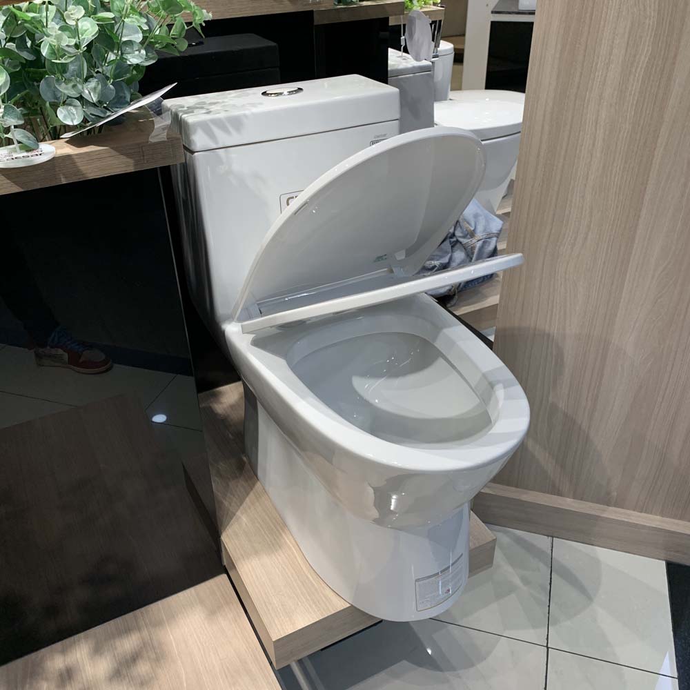 Bồn cầu 1 khối Caesar C1374 (CD1374) nắp đóng êm - 2