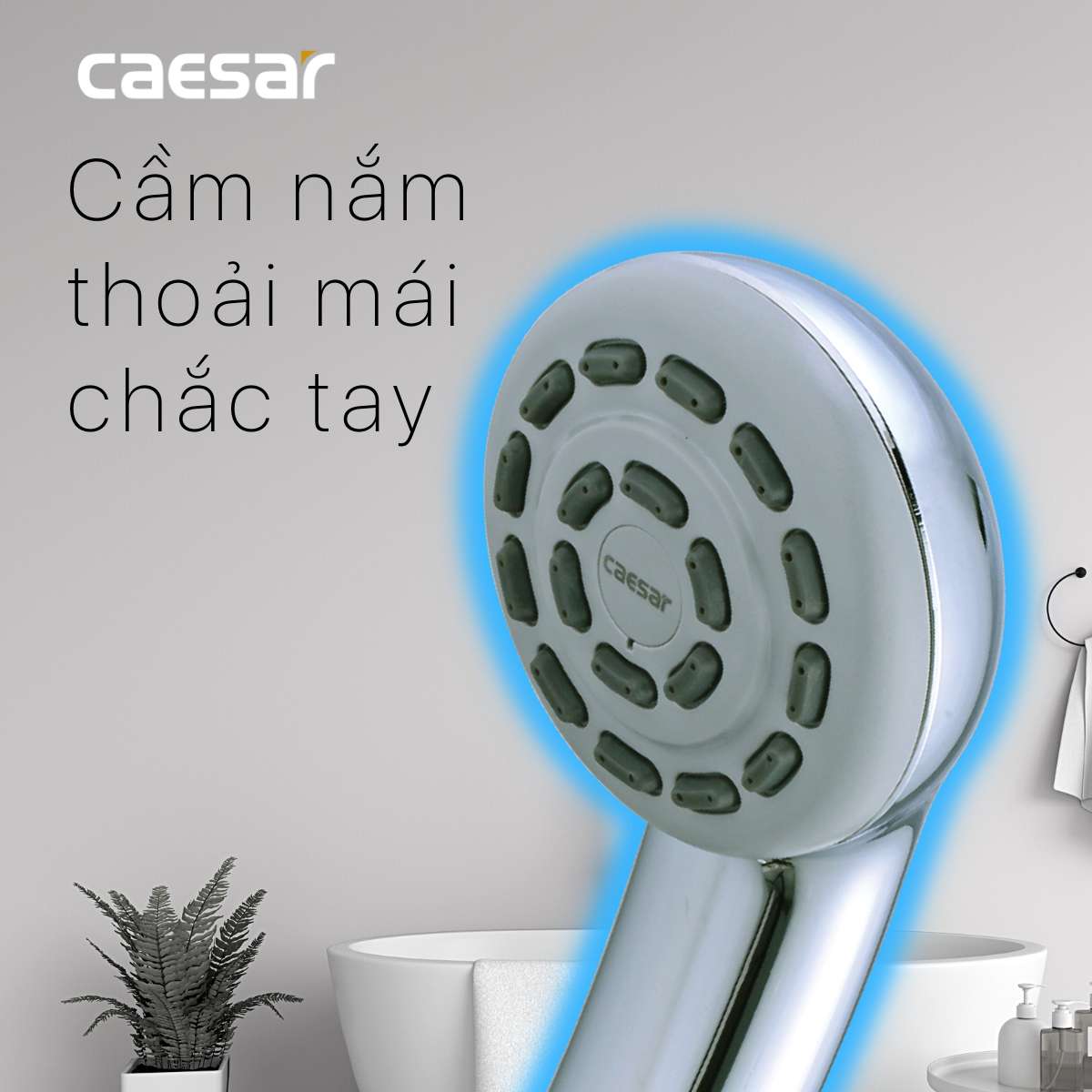 Tay sen tắm 1 chế độ Caesar SH212 - 7