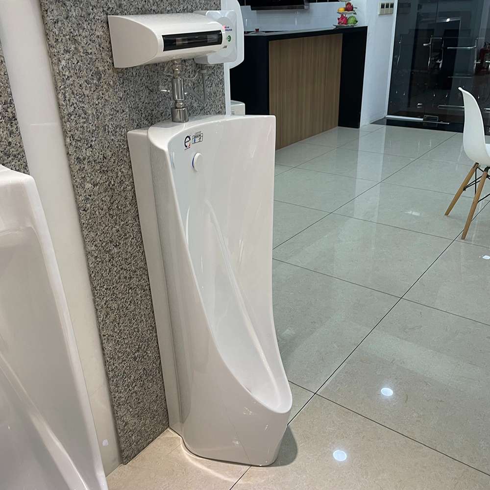 Bồn tiểu đứng thoát xuống sàn Caesar U0239 - 3