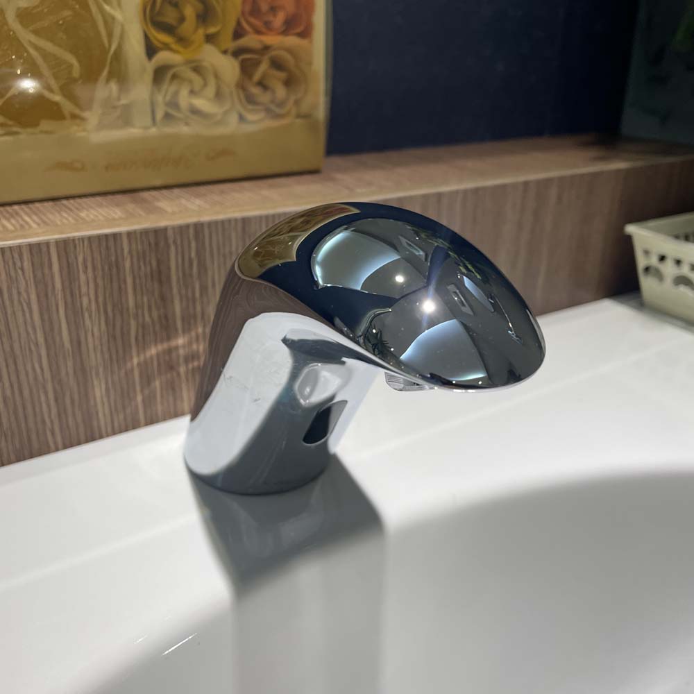 Vòi chậu lavabo cảm ứng nước lạnh Caesar A910 - 5