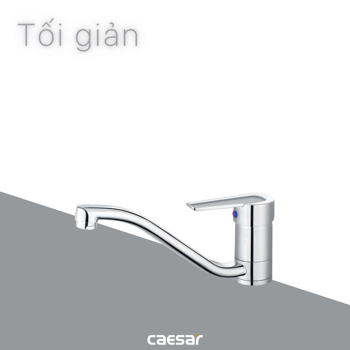 Vòi bếp nóng lạnh Caesar K375C - 21