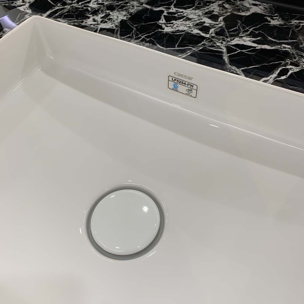 Chậu lavabo đặt bàn Caesar LF5254 - 6