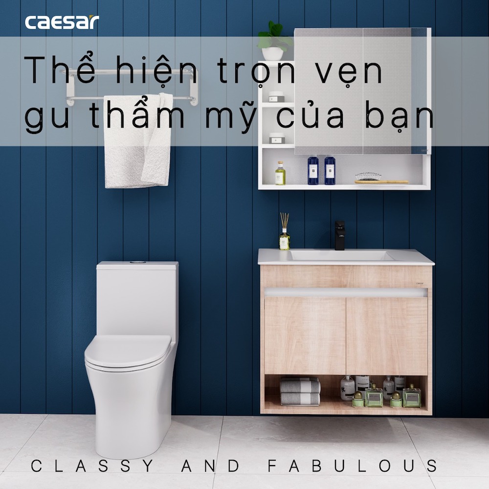Tủ lavabo Caesar EH15032AW7V - 5
