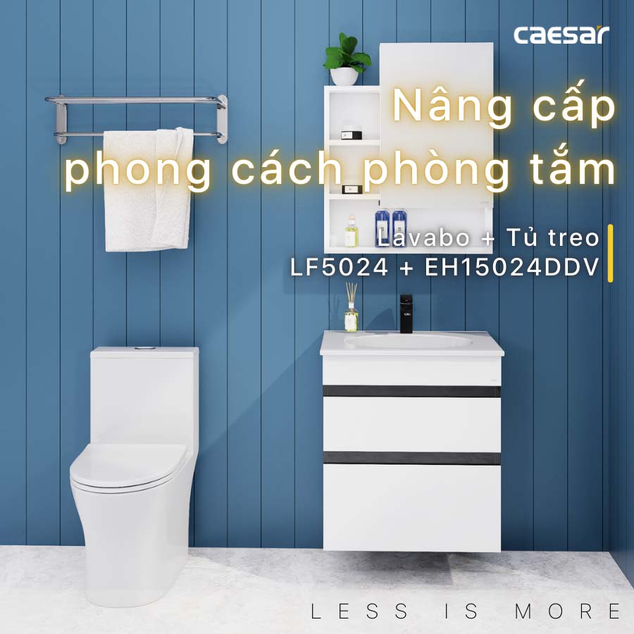 Tủ lavabo Caesar EH15024DDV - 2