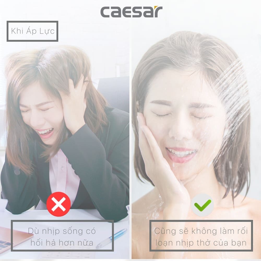 Bộ sen tắm cây nóng lạnh Caesar S578C - 15