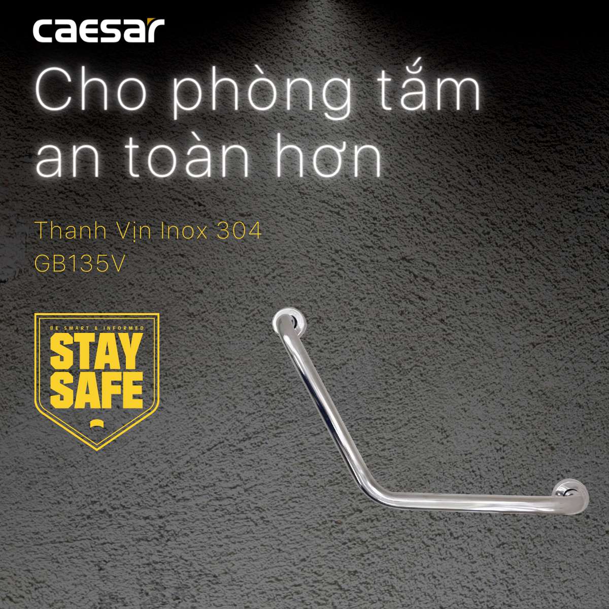 Thanh tay vịn Caesar GB135V - 6