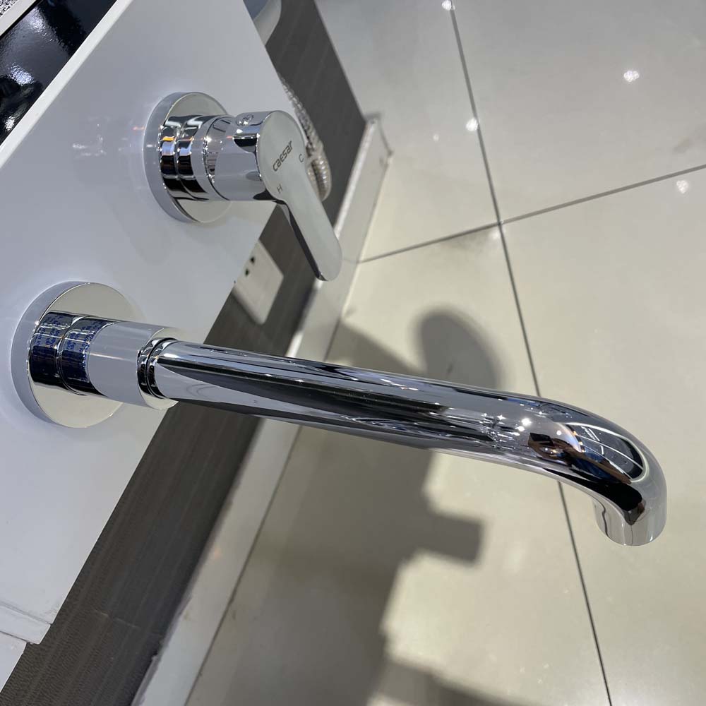 Vòi lavabo nóng lạnh âm tường Caesar B308C - 2