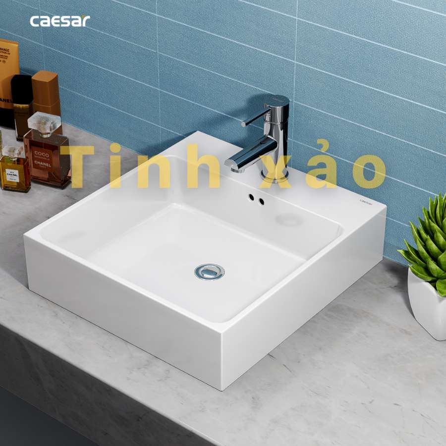 Chậu lavabo đặt bàn Caesar LF5261 - 19