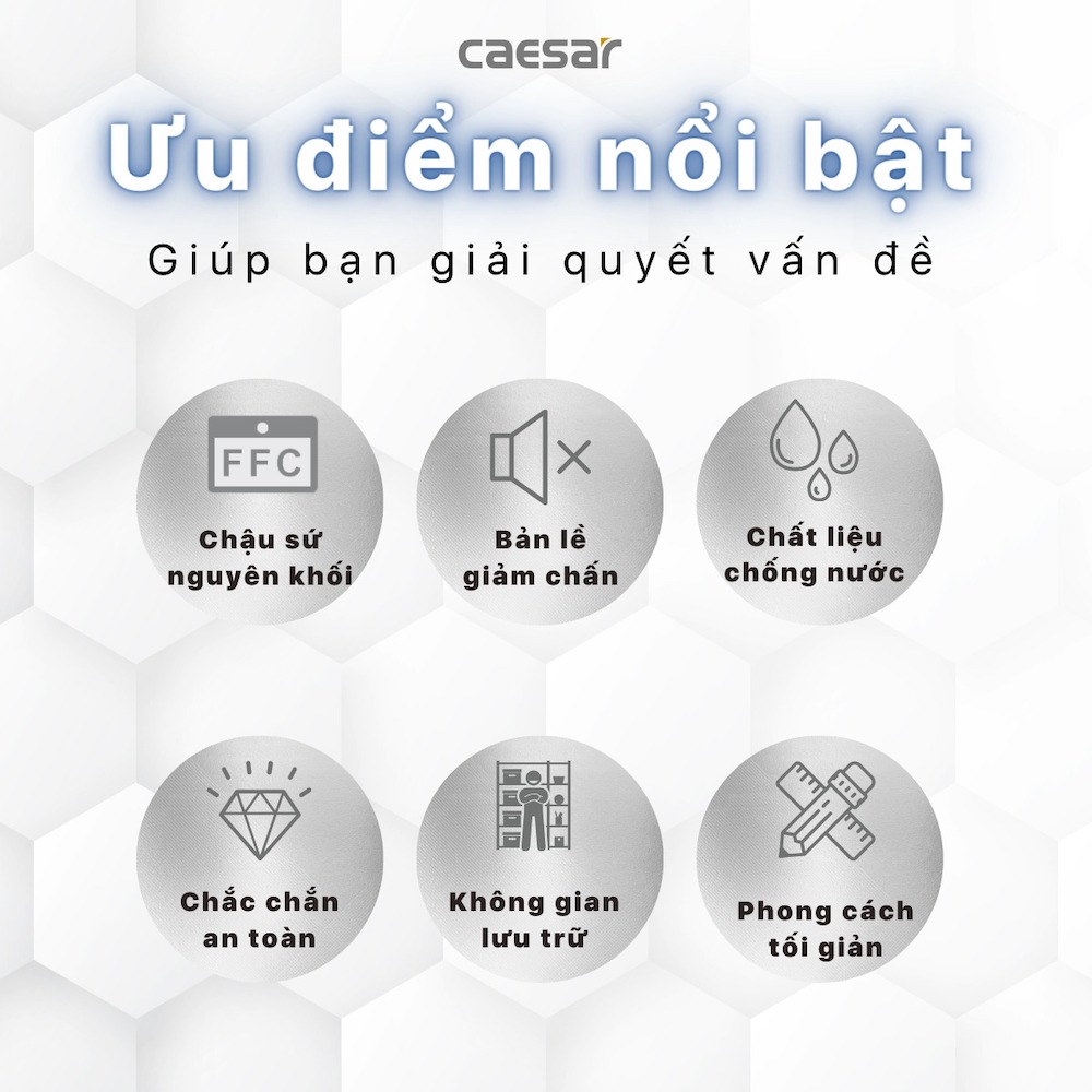 Tủ lavabo Caesar EH05380DWV - 5