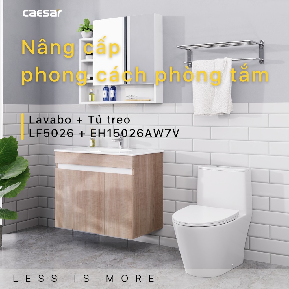 Tủ lavabo Caesar EH15026AW7V - 3