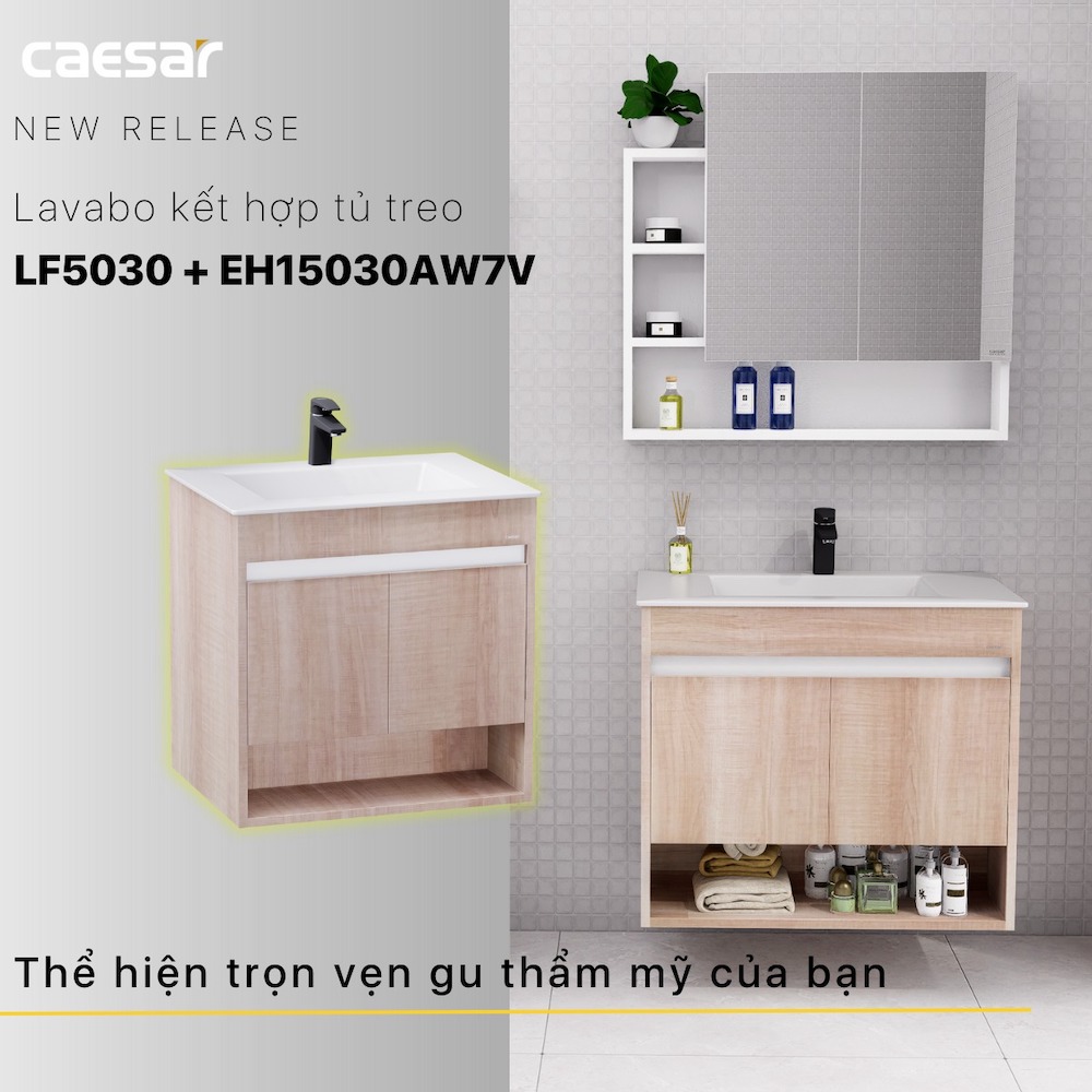 Tủ lavabo Caesar EH15030AW7V - 15
