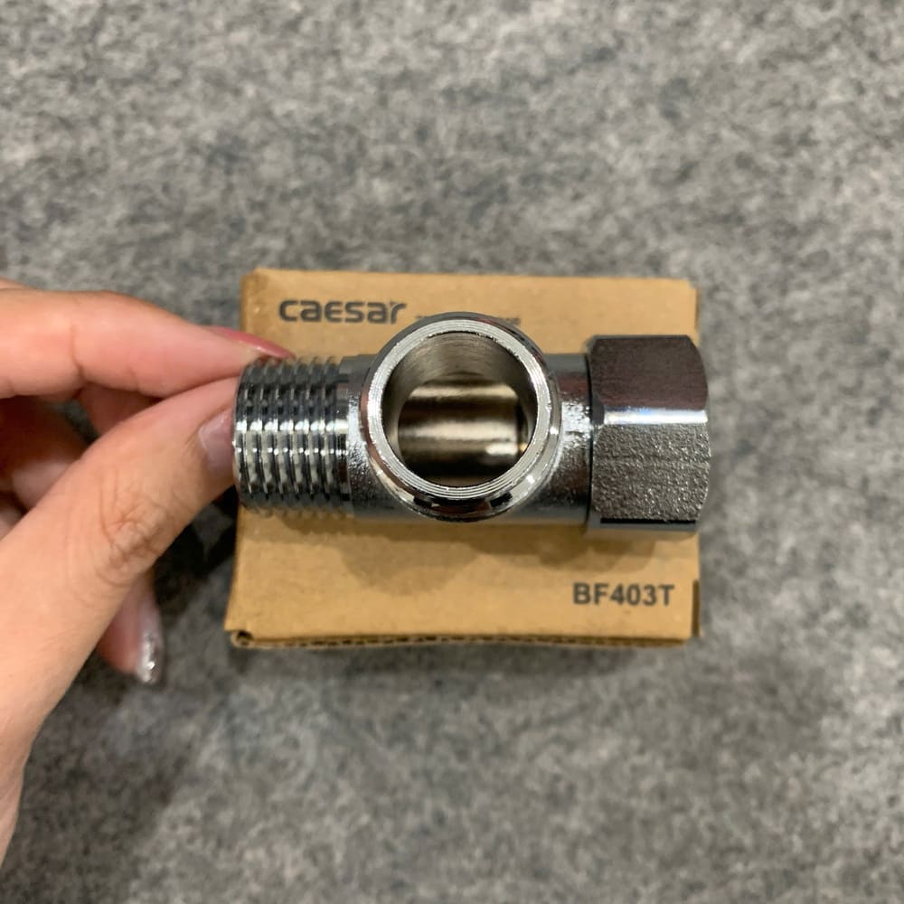 Van chia nước chữ t 2 đường nước Caesar BF403T - 5