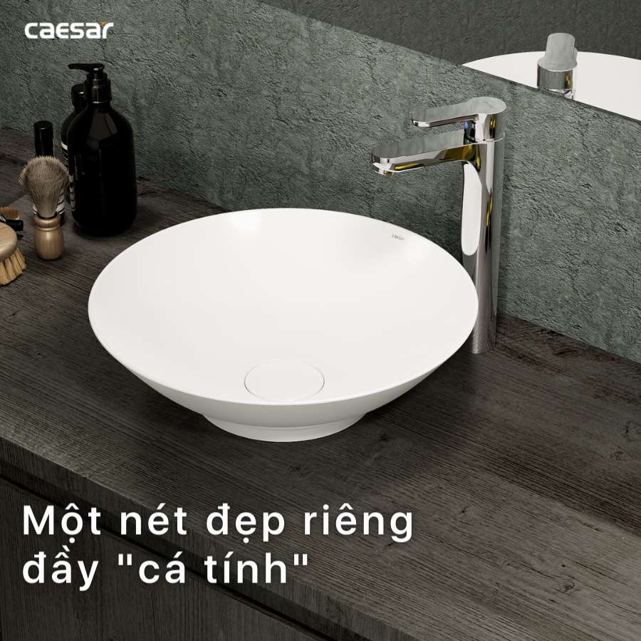 Chậu lavabo đặt bàn Caesar L5221 - 11
