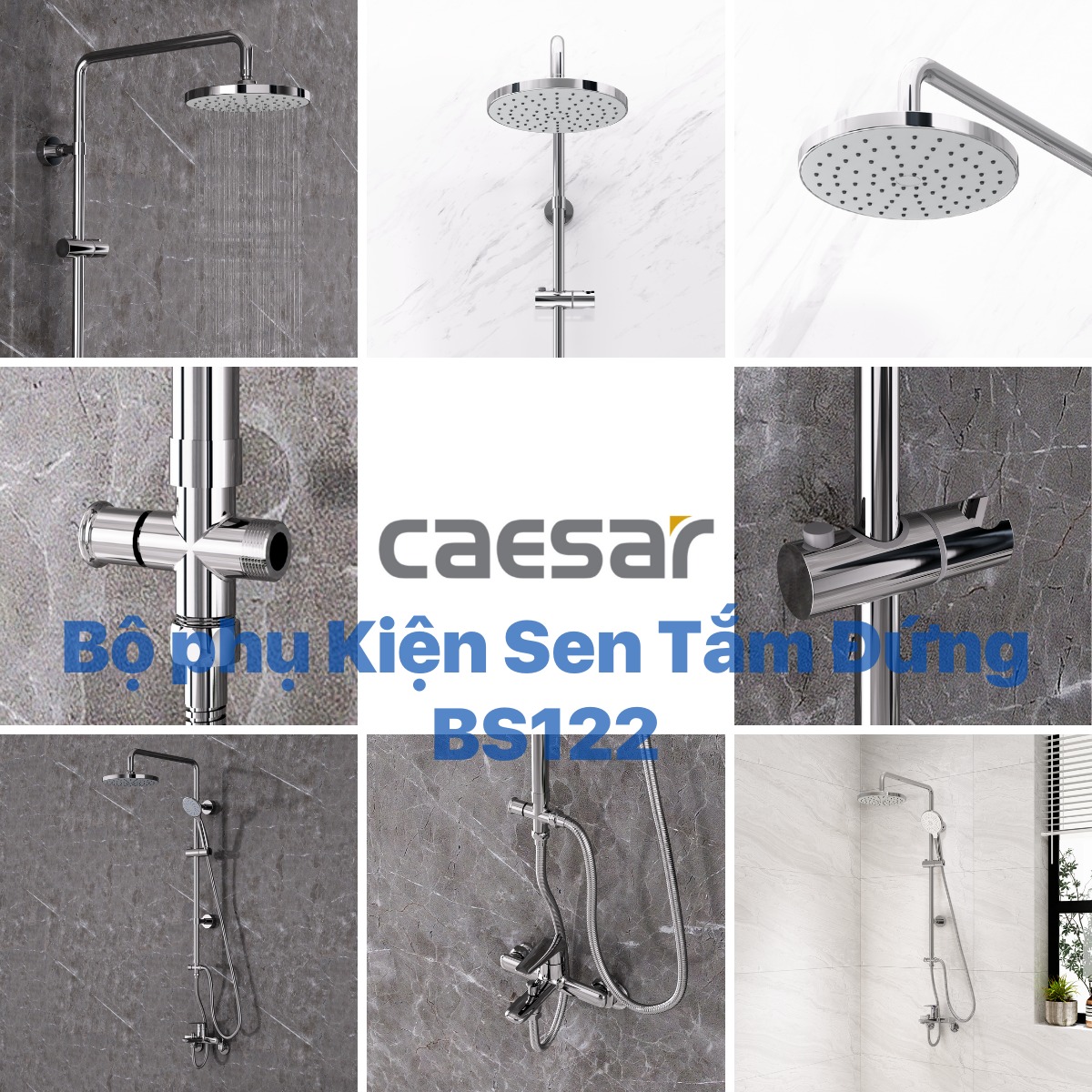 Sen cây tắm đứng Caesar BS122 - 14