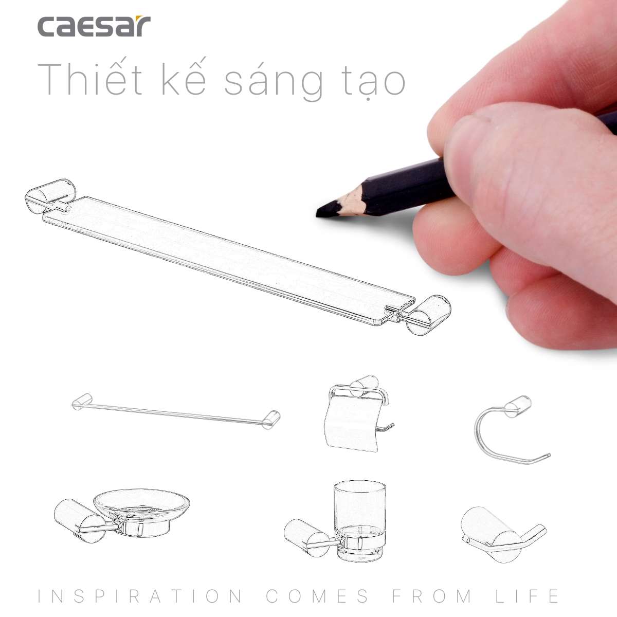 Kệ kính Caesar Q8300 - 11