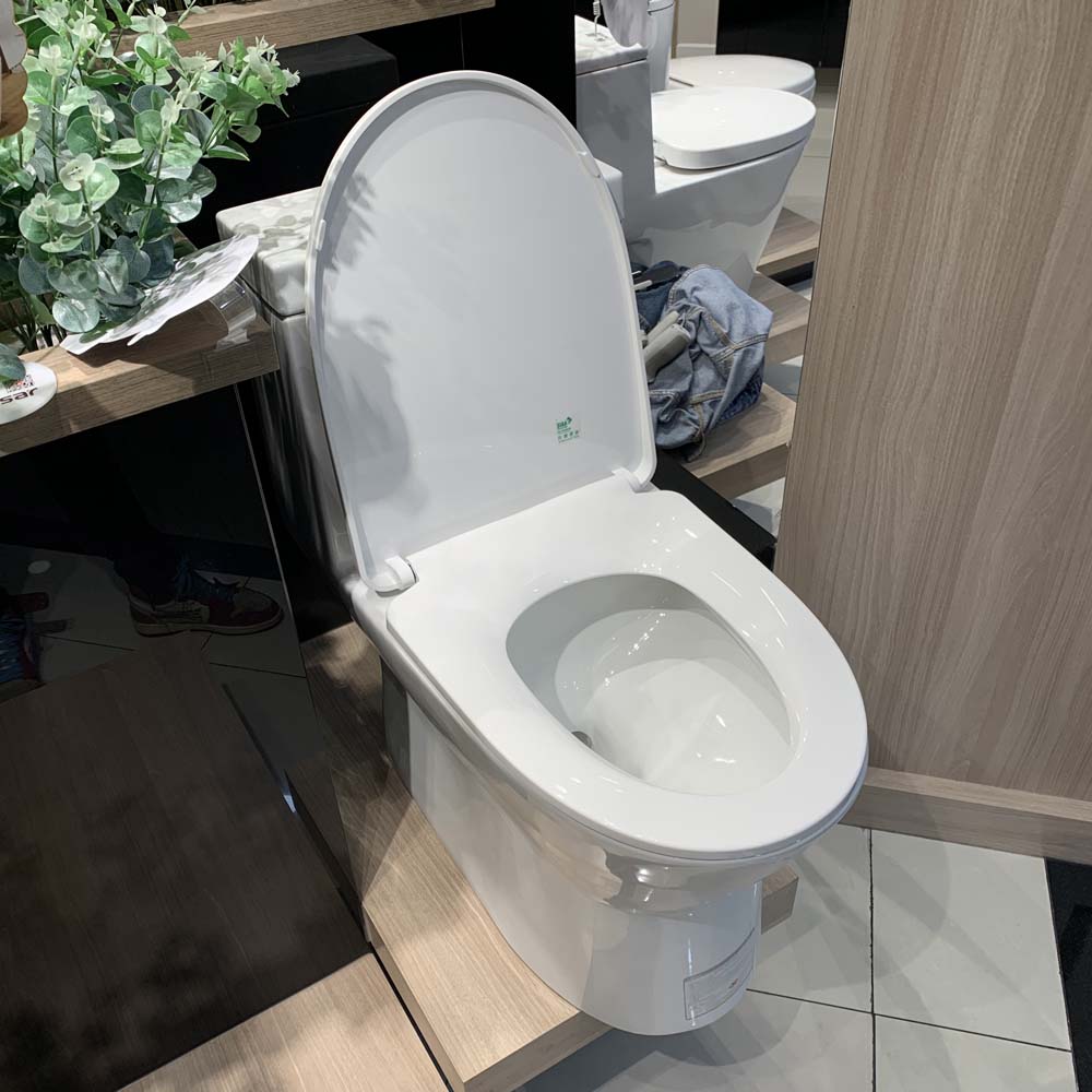 Bồn cầu 1 khối Caesar C1374 (CD1374) nắp đóng êm - 4