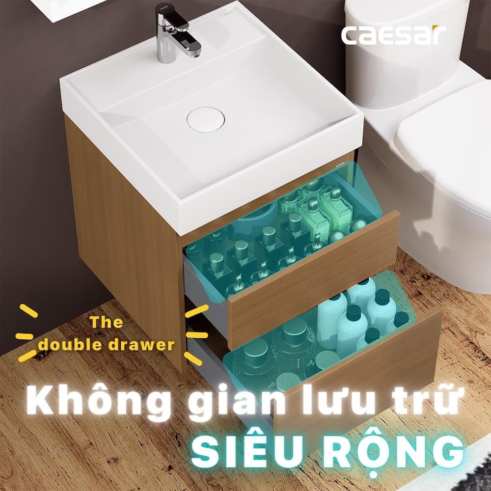 Tủ lavabo Caesar EH05380DWV - 11