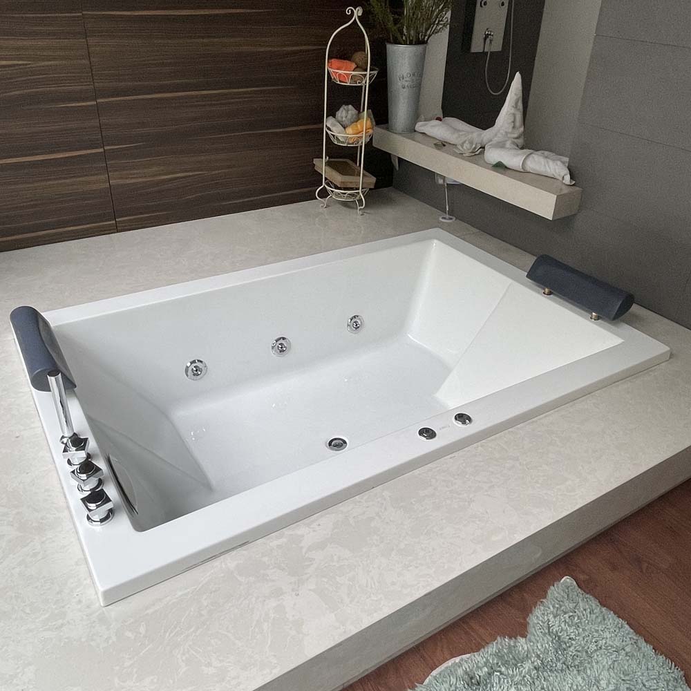 Bồn Tắm Đôi Massage Đèn 1.8M Caesar MT7180 - 3
