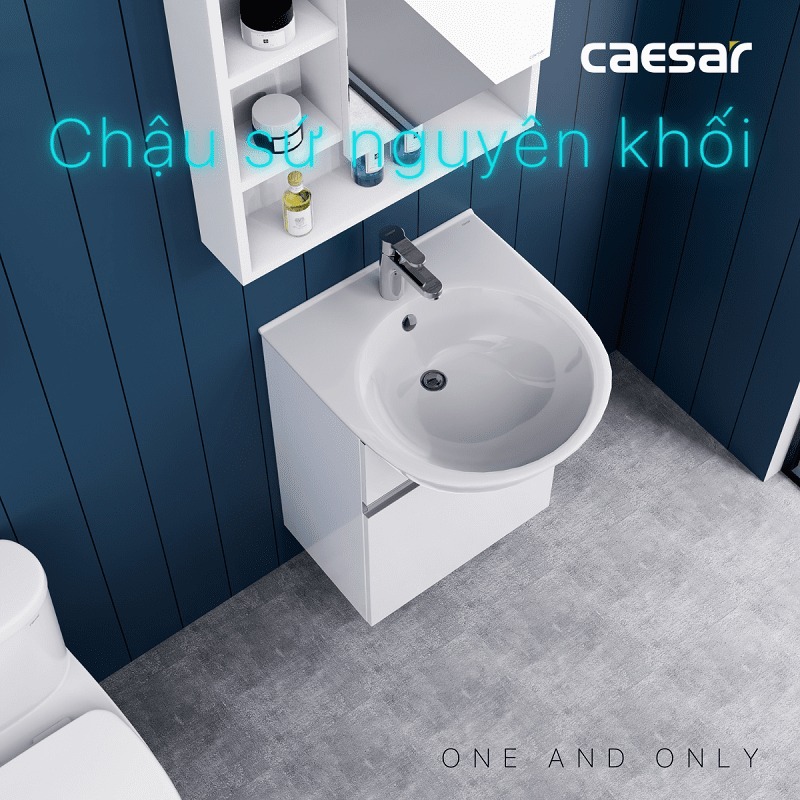 Bộ tủ lavabo Caesar LF5302+EH05302AV - 7