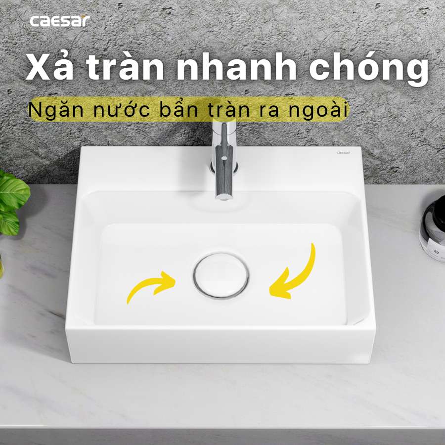 Chậu lavabo đặt bàn Caesar LF5259 - 11
