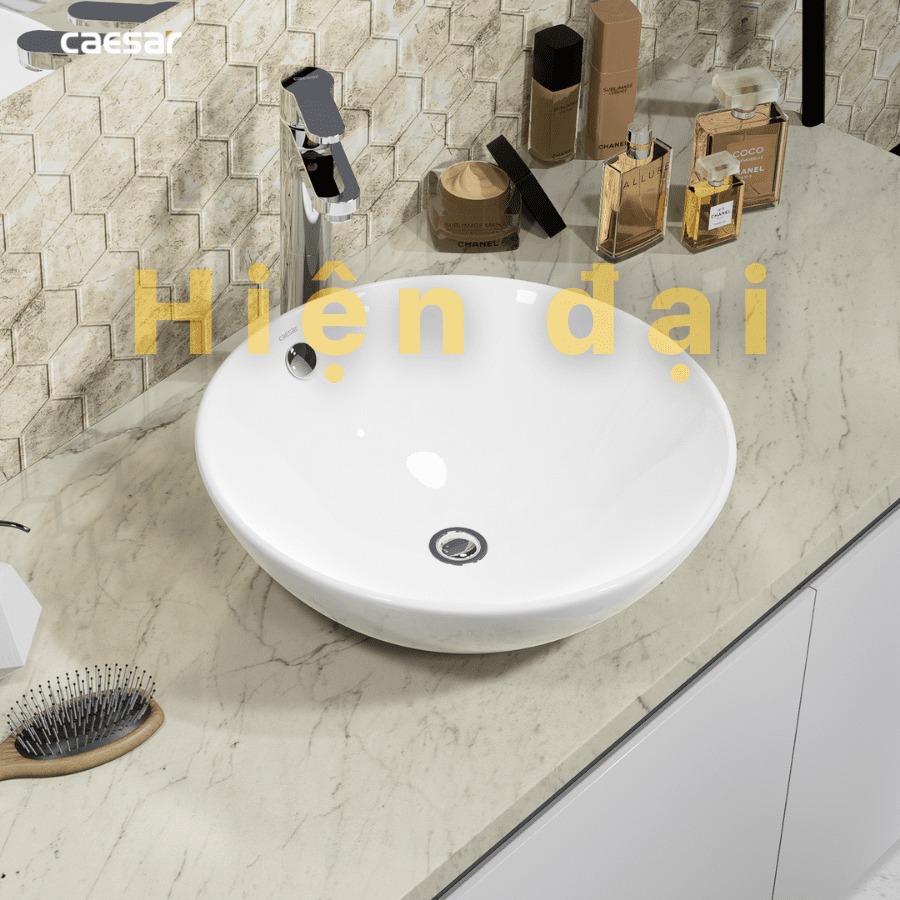 Chậu lavabo đặt bàn Caesar L5215 - 21