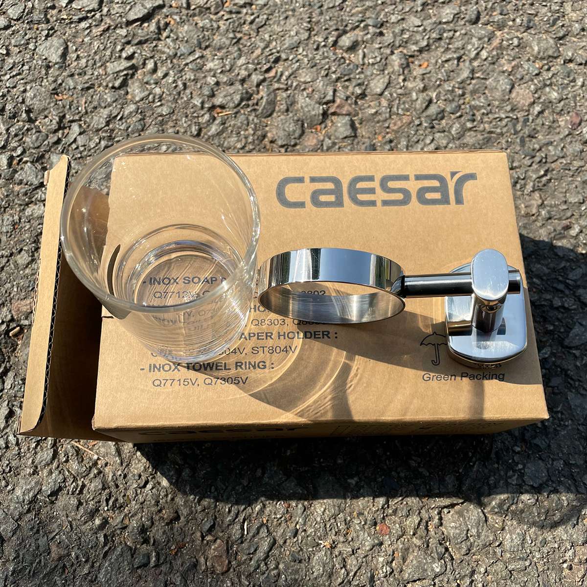 Kệ để bàn chải răng Caesar Q7303V - 5