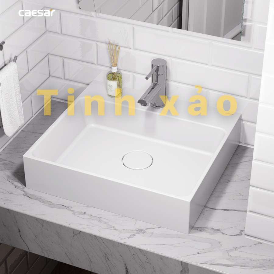 Chậu lavabo đặt bàn Caesar LF5257 - 19
