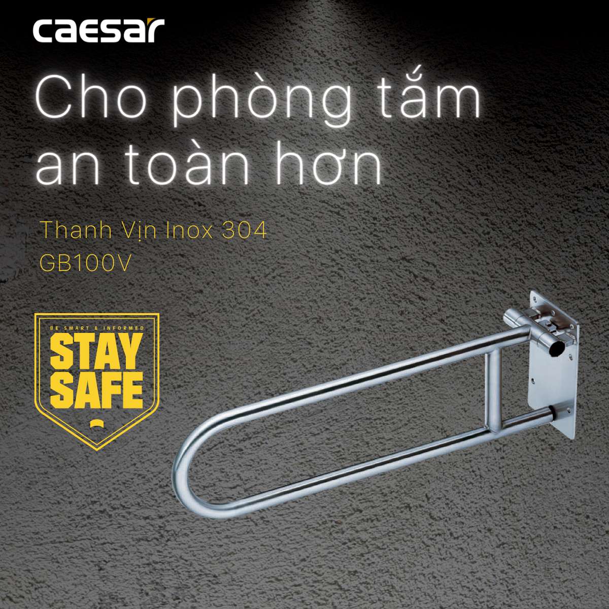 Thanh tay vịn Caesar GB100V - 7