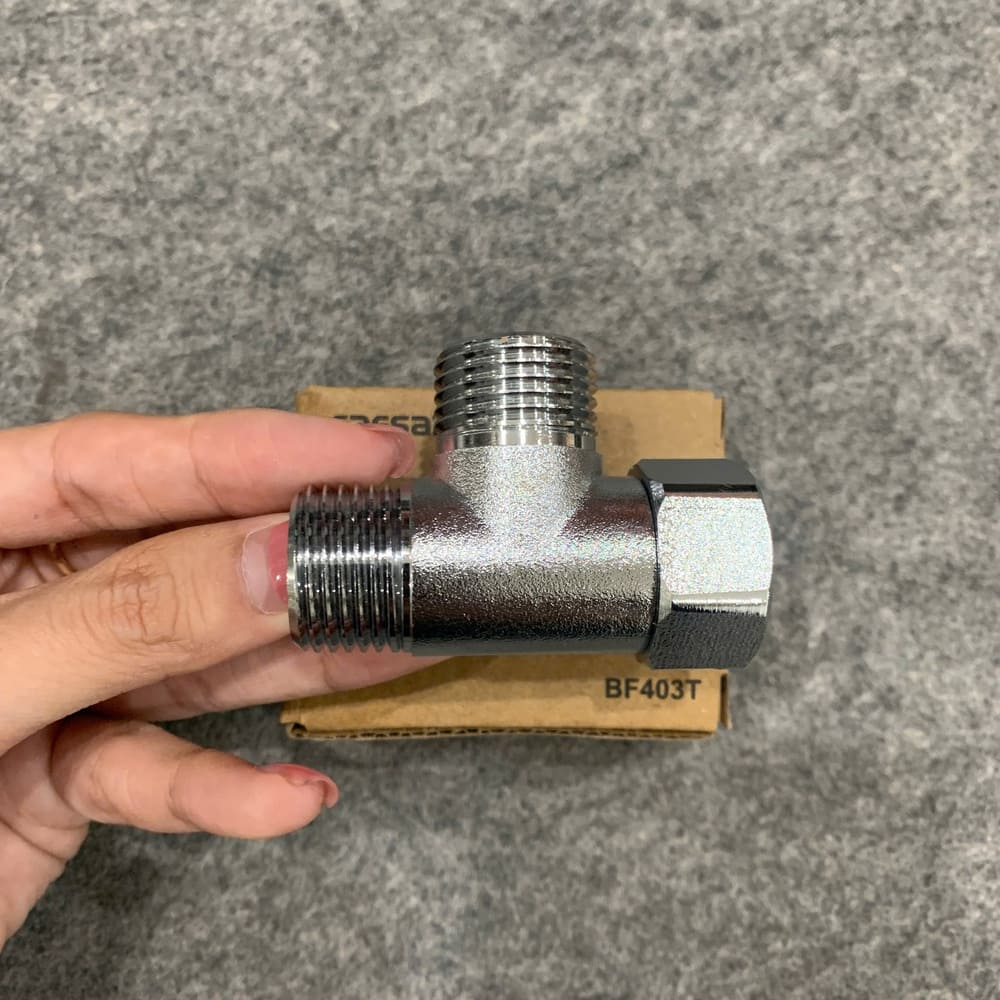Van chia nước chữ t 2 đường nước Caesar BF403T - 3
