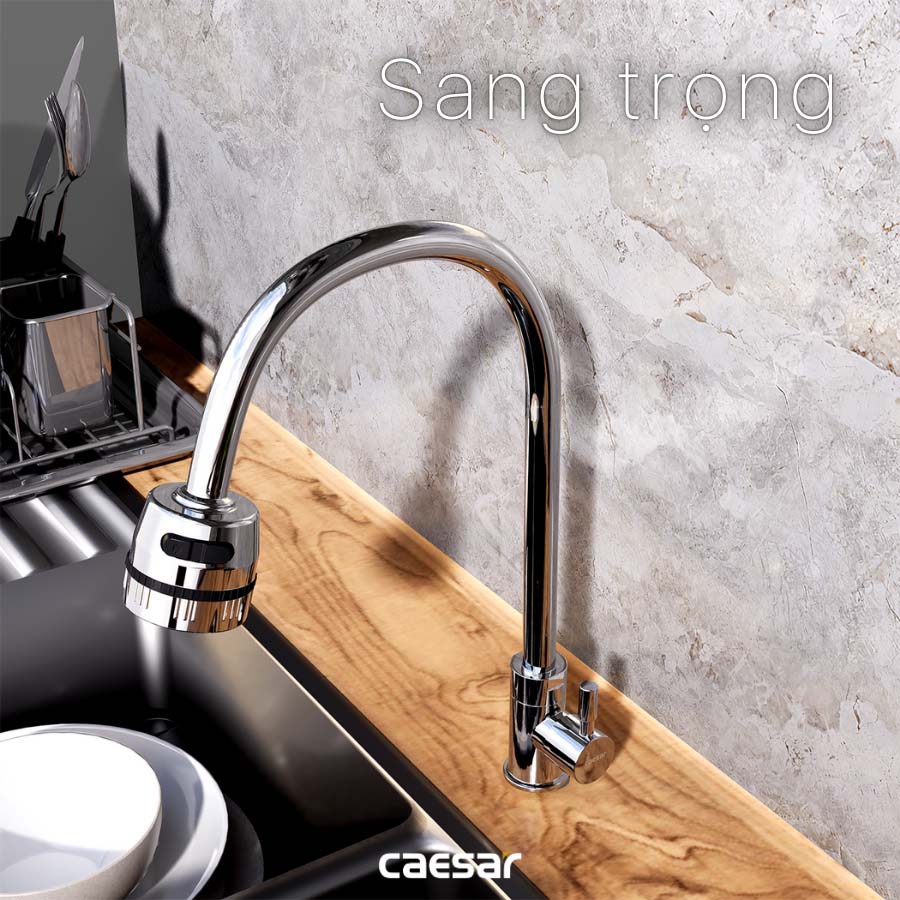 Vòi bếp lạnh Caesar K035CV - 10