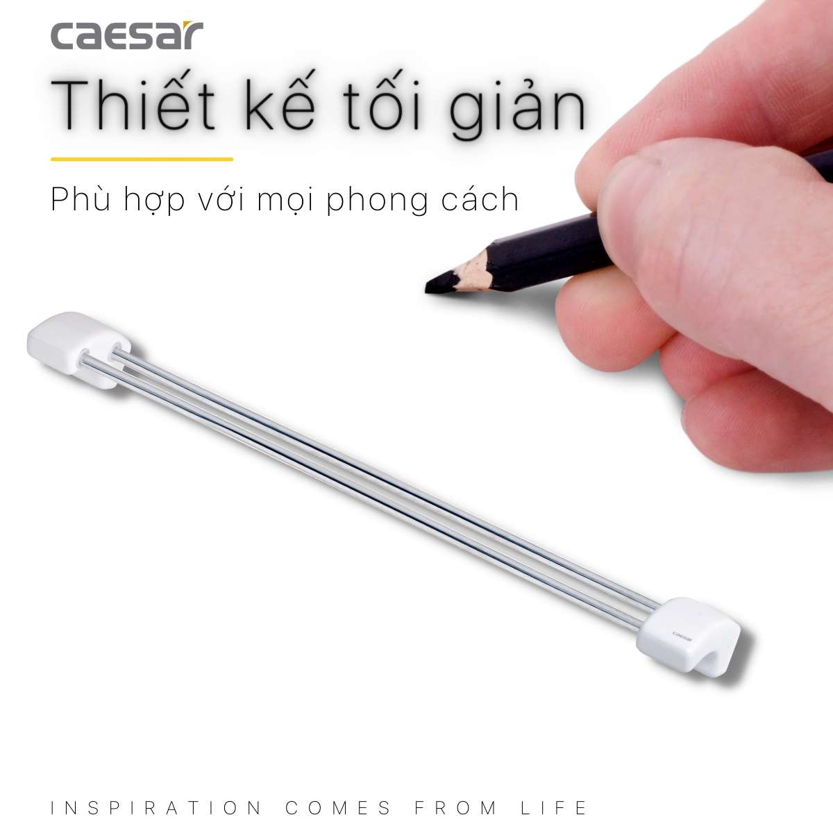 Thanh treo khăn Caesar Q941 - 8