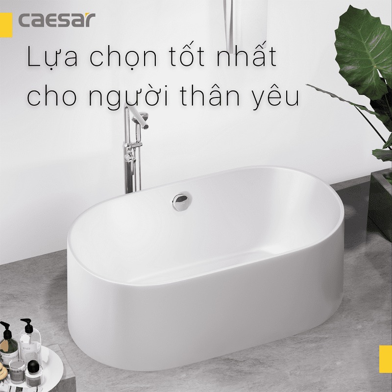 Bồn tắm lập thể 1m55 Caesar AT6350 - 9