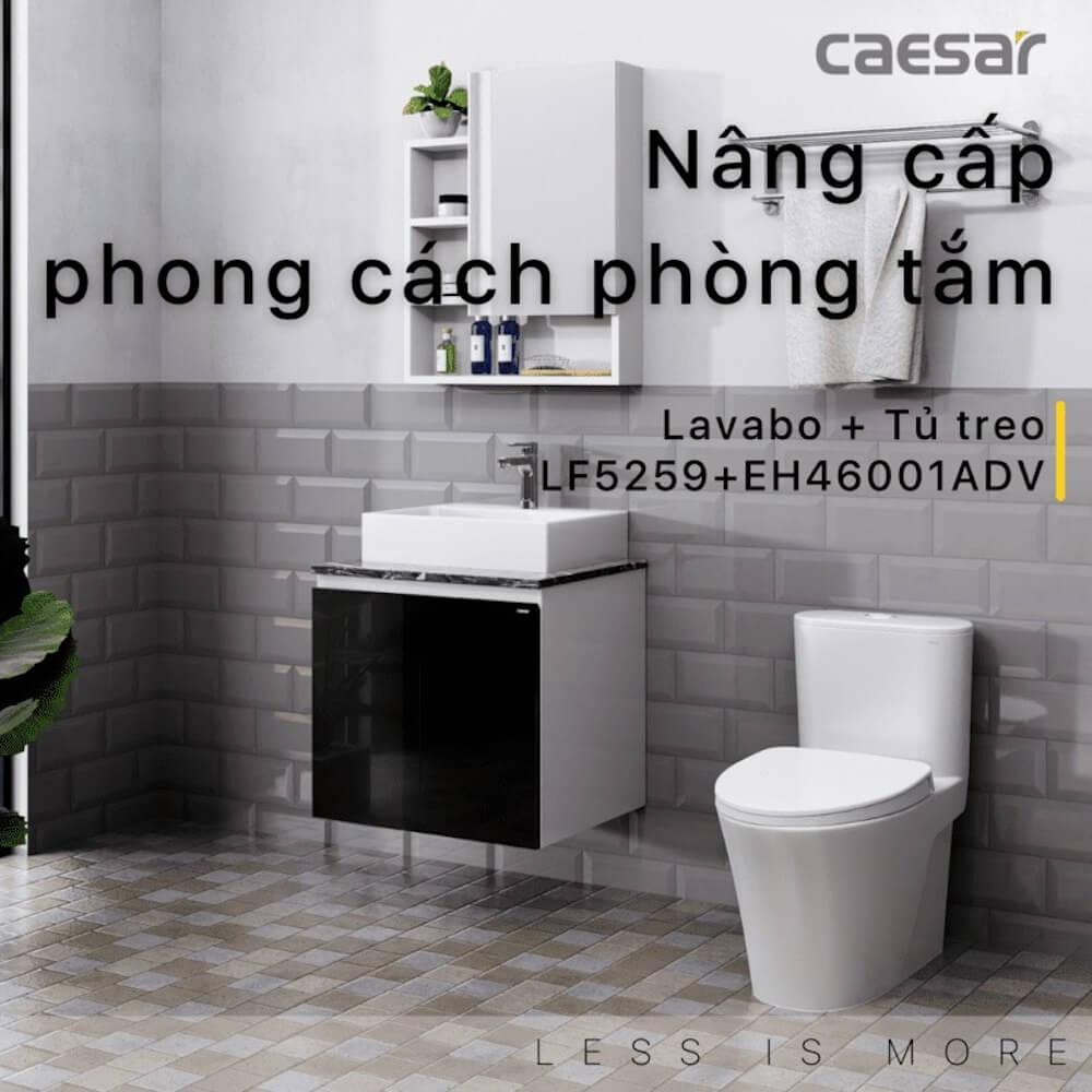 Tủ lavabo Caesar EH46001ADV - 2