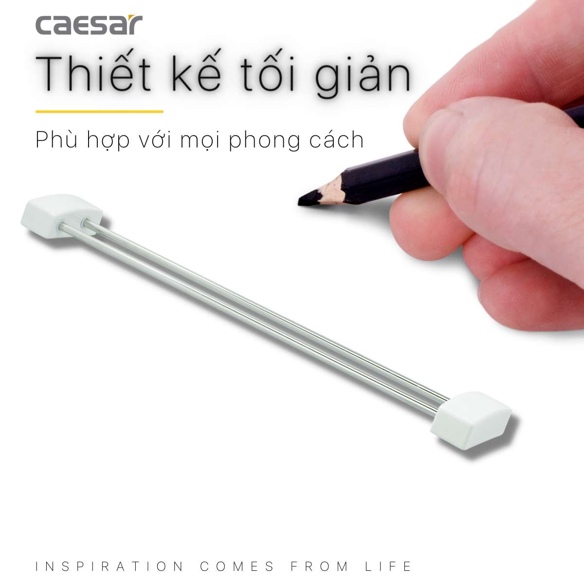 Thanh treo khăn Caesar Q991 - 7