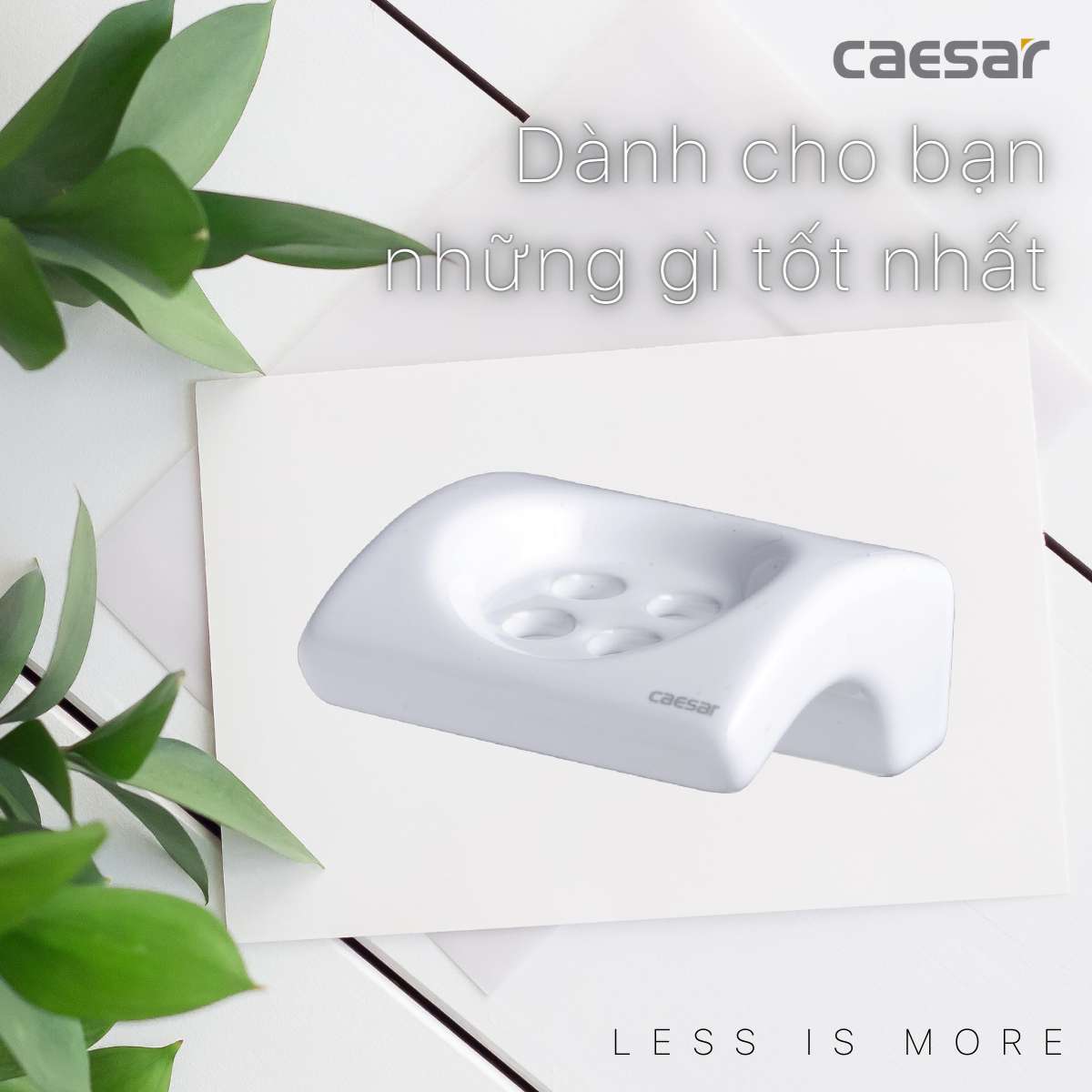 Kệ để bàn chải răng sứ Caesar Q943 - 7