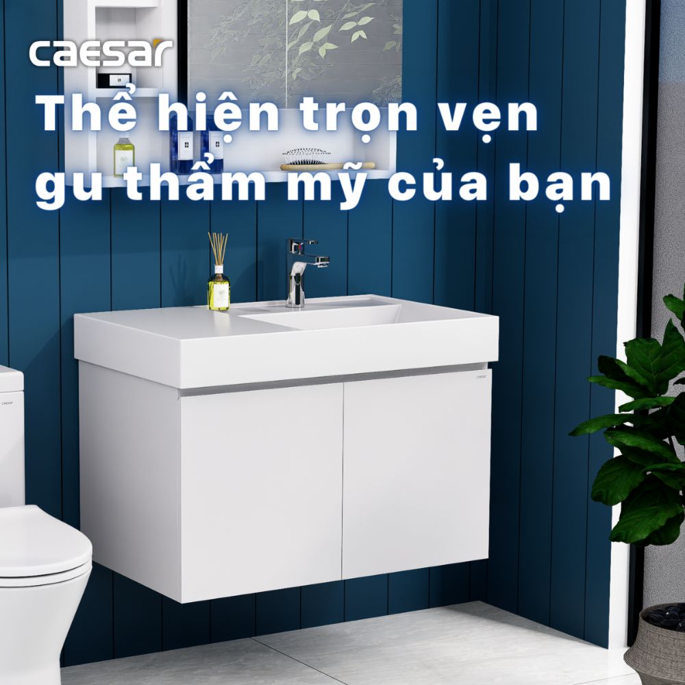 Bộ tủ lavabo Caesar LF5384+EH05382AV - 3