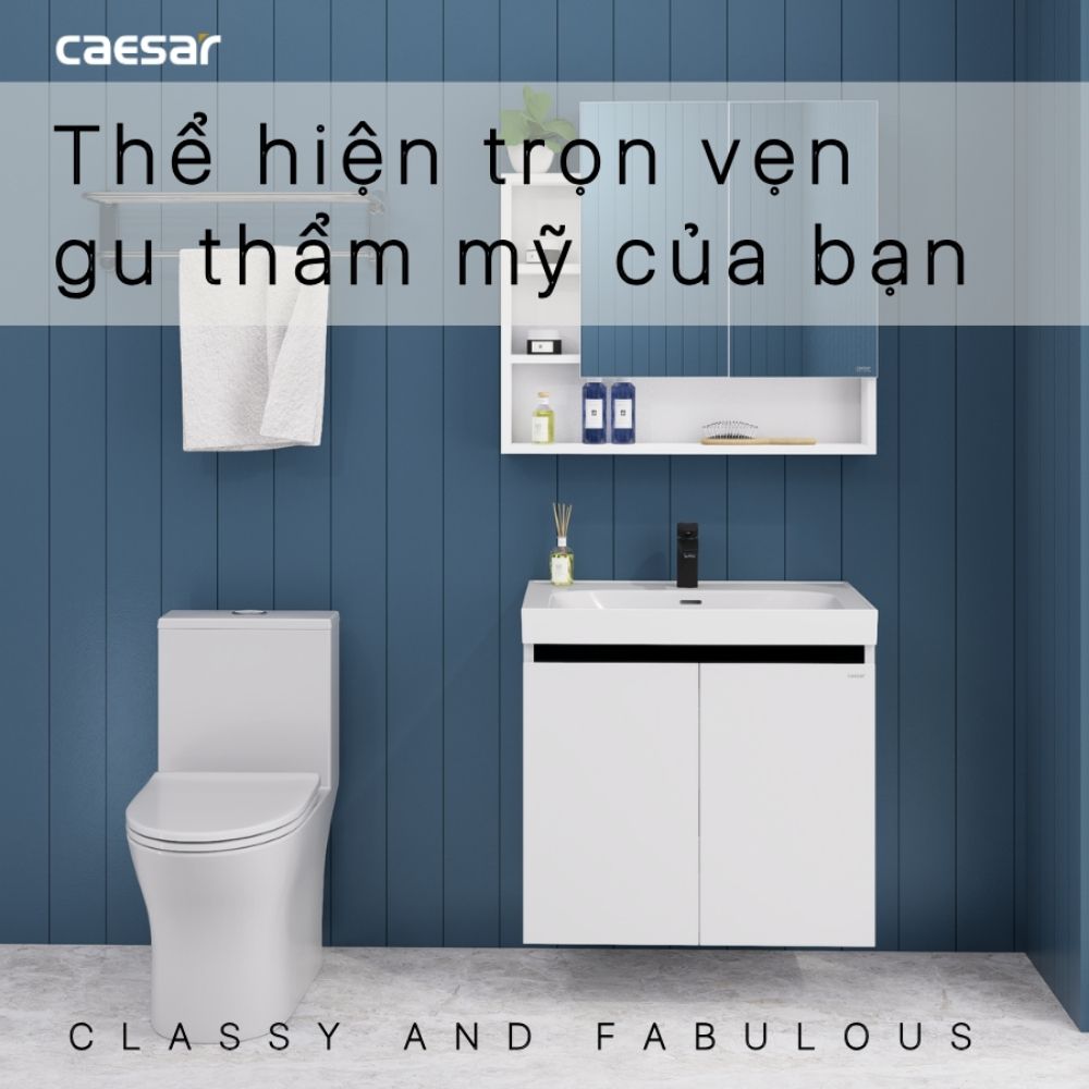 Bộ tủ lavabo Caesar LF5357+EH15357CRV - 5