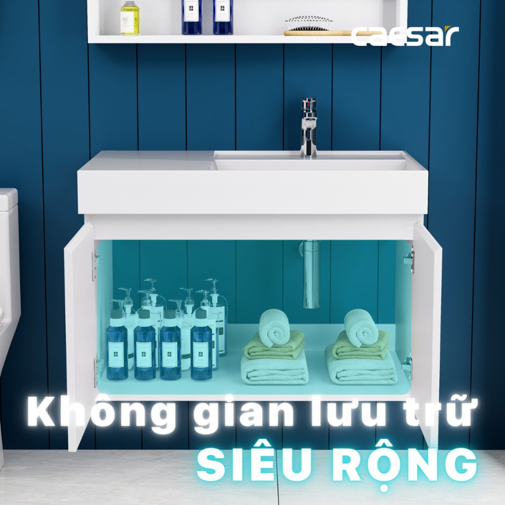 Bộ tủ lavabo Caesar LF5384+EH05382AV - 4