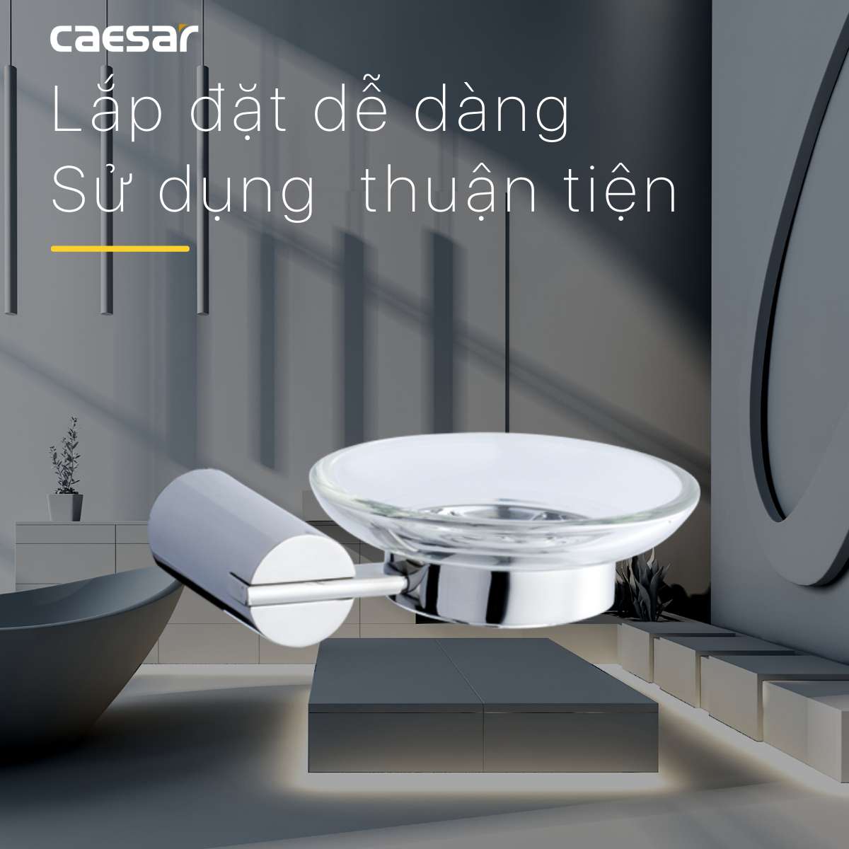 Kệ xà phòng Caesar Q8302 - 12