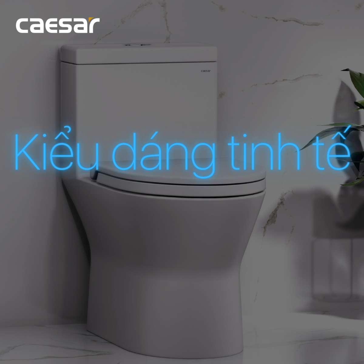 Nắp bồn cầu đóng êm Caesar MU235 - 13