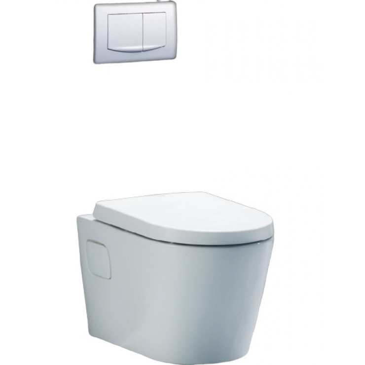 Bồn cầu treo tường Caesar CPT1503 nắp êm